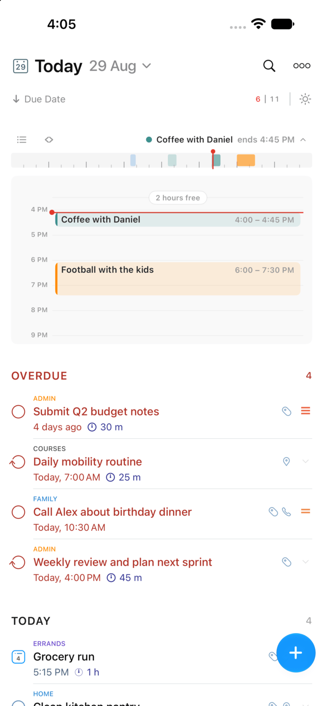 2Do for iPhone screenshot